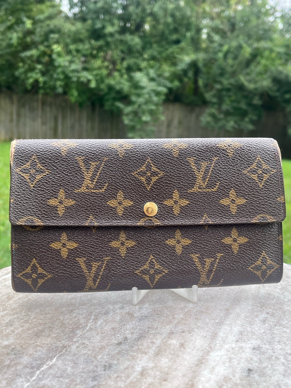 Vintage 1999 Louis Vuitton Monogram Sarah Wallet M61726